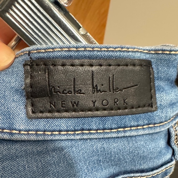 Nicole Miller Blue Skinny Jeans - Picture 4 of 5